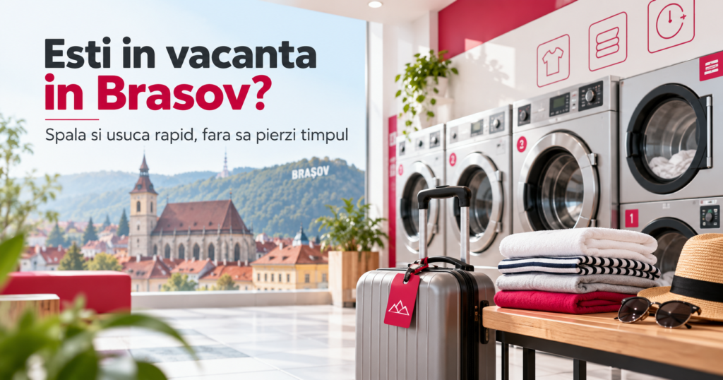 Ești în vacanță în Brașov? Laundry Lounge Braşov
