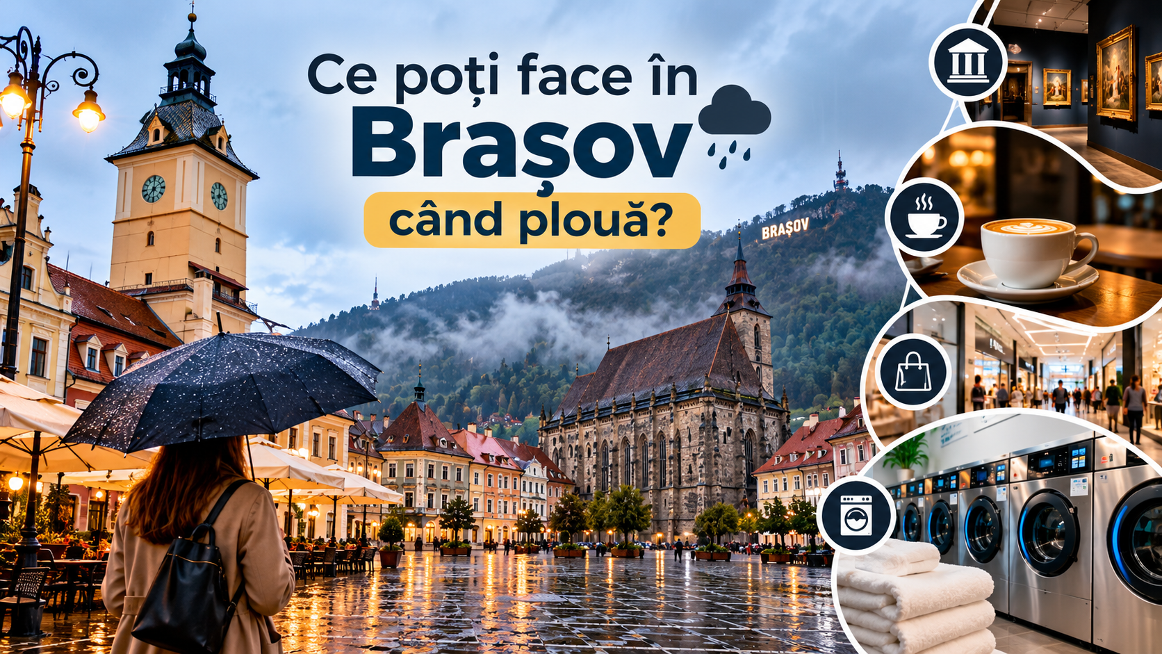 Ce poți face în Brașov când plouă - ghid pentru turiști și localnici